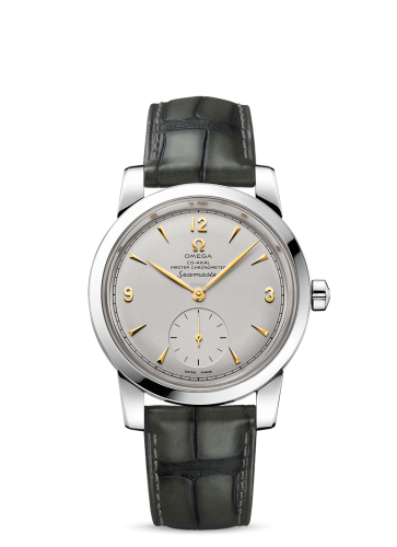 Omega Seamaster 1948 Small Seconds Platinum / Silver / Alligator